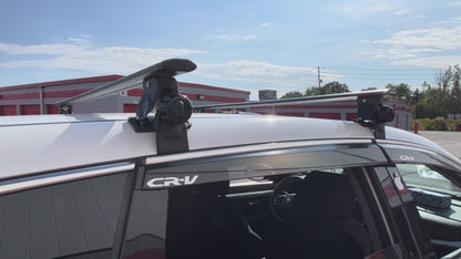 Bare Roof Universal 51-59" Aluminum Roof Rack Cross Bar Full Set