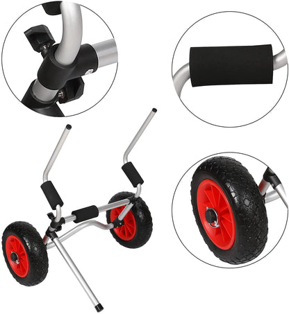 Kayak Transport Trolley Suitable for Scupper Plugs Holes