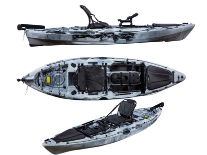 Angler Pro 10 Fishing Kayak with rudder system – Lakeview