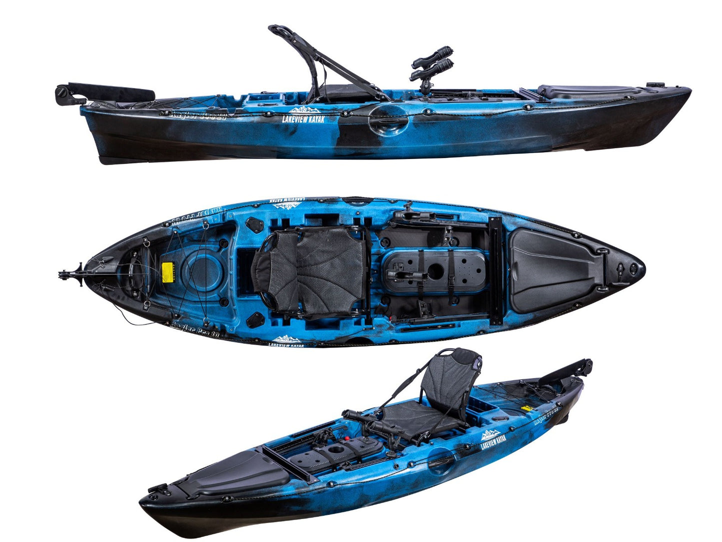 Ozark Trail 10' Sit-on-top Angler Kayak Gray Swirl – BrickSeek